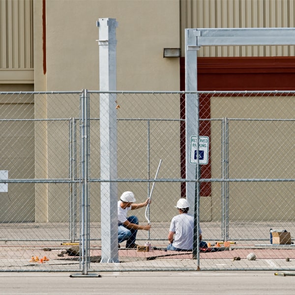 how much time can i rent the temporary fence for my work site or event in Morristown